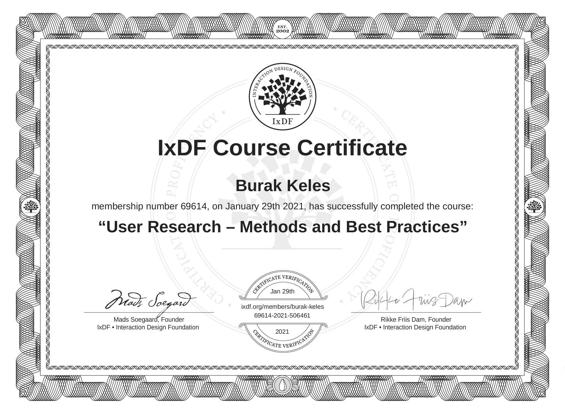 user research methods and best practices