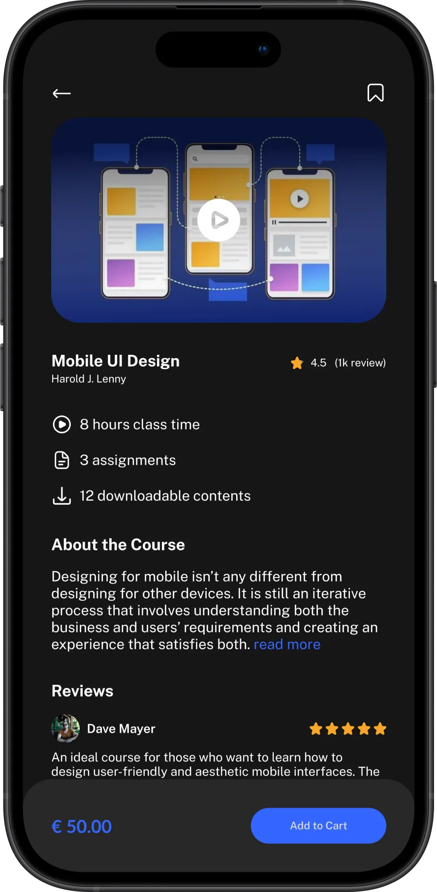 EduSphere – Course Detail
