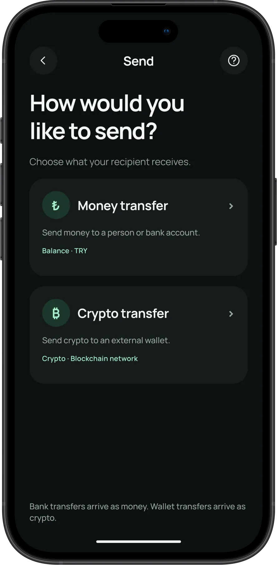 Paymint screen