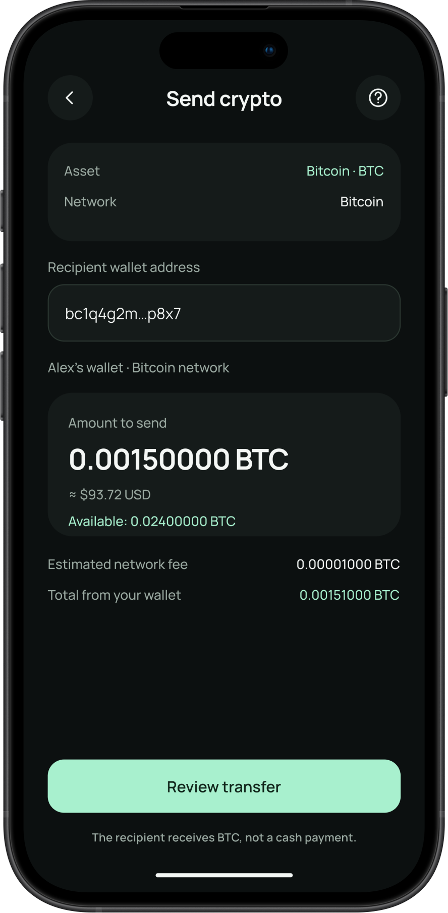 Paymint – Send crypto